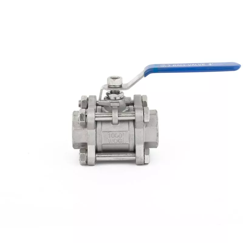 3 Piec Stainless Ball Valve